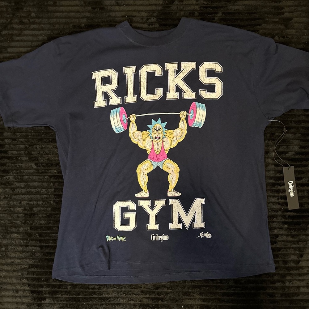 CIVIL REGIME RICK AND MORTY SOLD OUT SHIRT